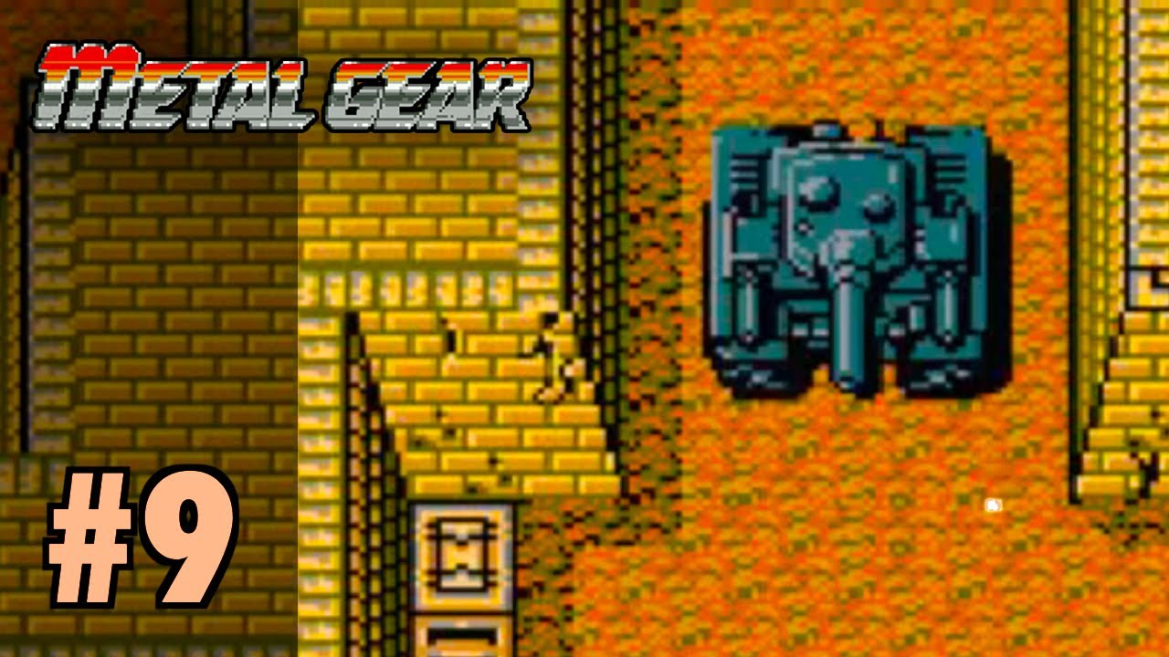 Metal Gear (1987) | MSX2 | Part 9: Tank & Bulldozer | Boss Fight Battle