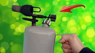 How to improve a blowtorch 100 times with your own hands? I regret not knowing about this before.