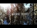 La californie  en hiver  1 min 30 sous la neige