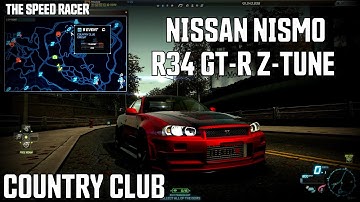 Need For Speed World - Nissan Nismo R34  GT-R Z-Tune - Country Club
