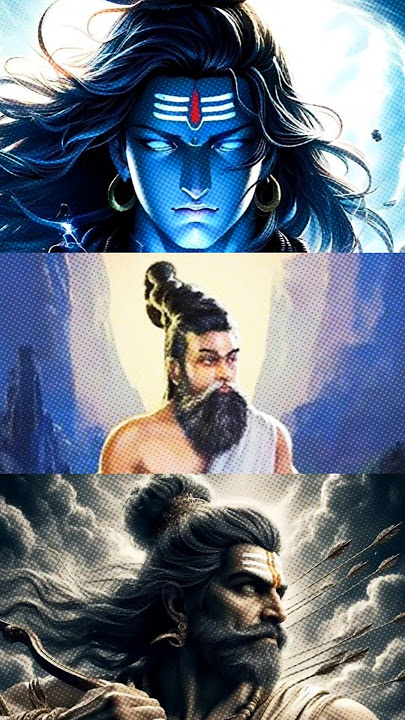 Why do all Hindu gods have very long hairs ? #amazingtemple #hindutemple #amazingfact