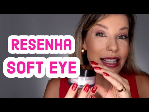 O pó ultra fino para a área dos olhos!