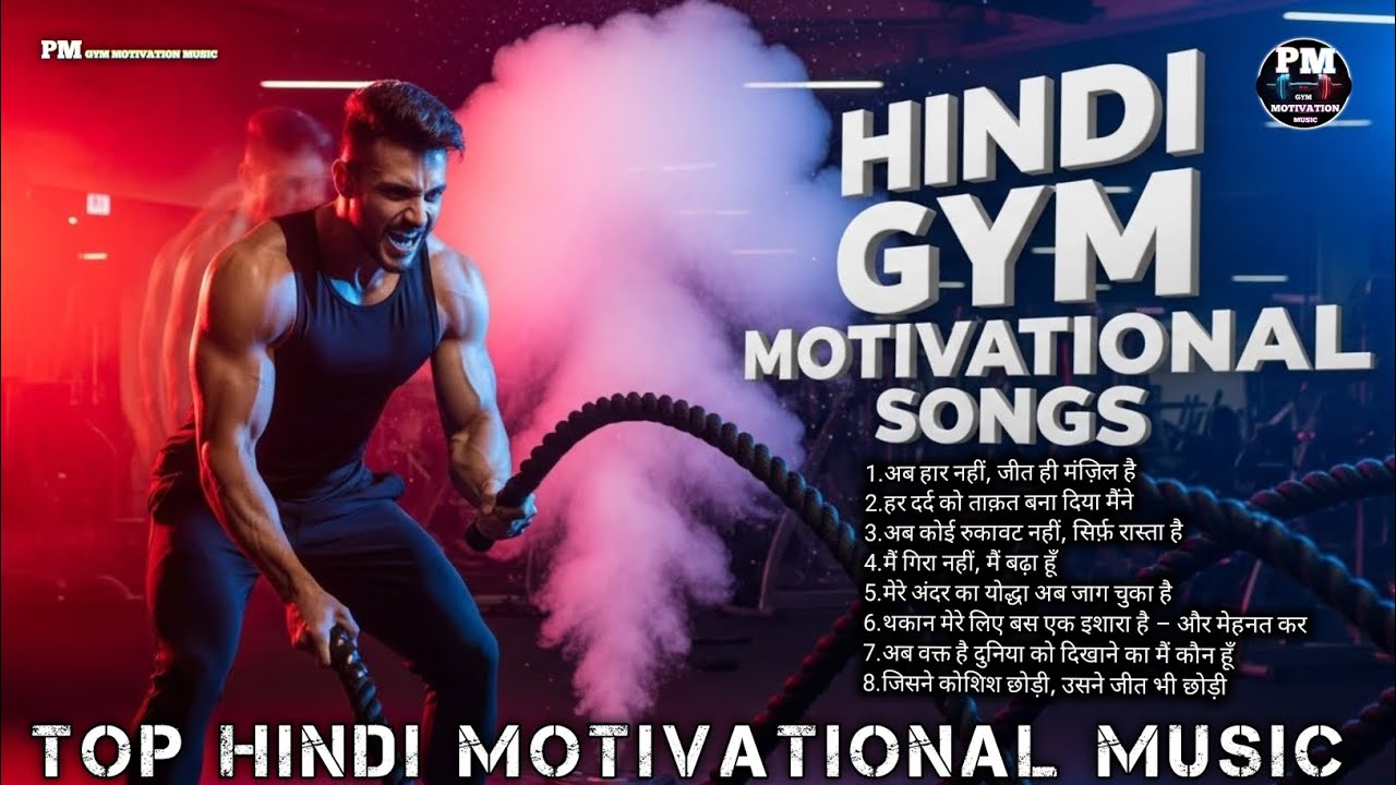 🔥 Top Hindi Workout Motivation Song 👊 Gym Training Energy 2025 💪 Pm Gym Motivation 060
