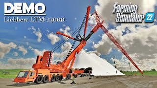 Liebherr Mobile Crane - LTM13000 - Setup Demo