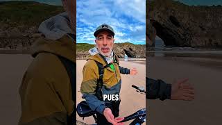 Cómo se producen las formaciones de arcos y cuevas en la zona de Llanes en Asturias #geologia #mar