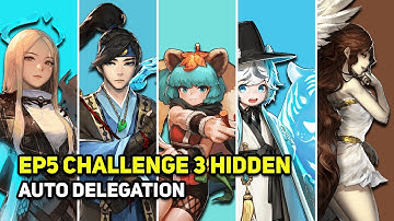 Crusaders Quest - EP5 Challenge 3 Hidden - Altair Kaede Halla Sylunis Noa