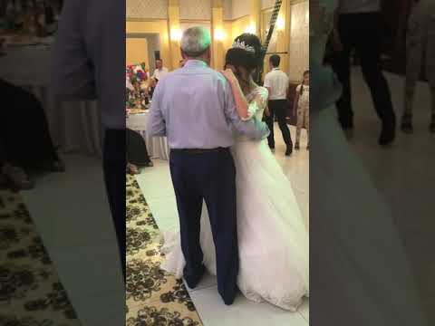 Gəlinin atası ilə rəqsi…Dance with my daddy in my wedding
