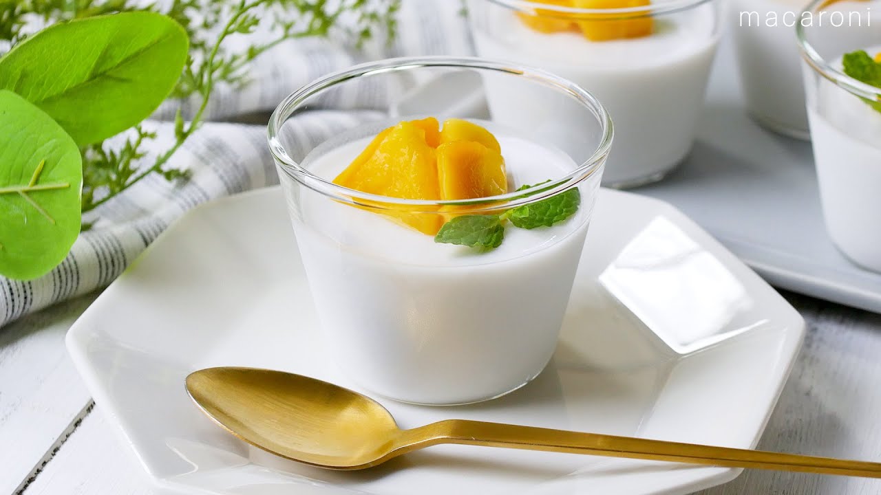 【ココナッツミルクプリン】濃厚でなめらか！とろける食感で夏におすすめ♪