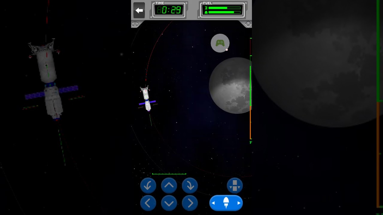 Landing on LUN in Space Agency