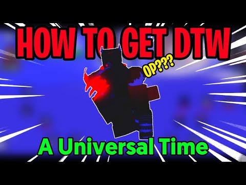 How To Get Dio The World A Universal Time | A Universal Time | Roblox |