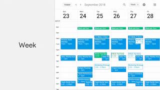 Week, day, month? Customise the way you view your Calendar → screenshot 5