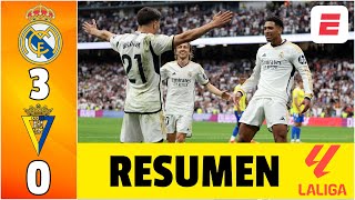 REAL MADRID CAMPEÓN. Páliza al CÁDIZ 30 . Goles de Brahim Díaz, JUDE BELLINGHAM y JOSELU | La Liga