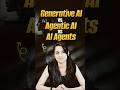 🔥Gen AI vs AI Agents vs Agentic AI | Simple Explanation | Intellipaat