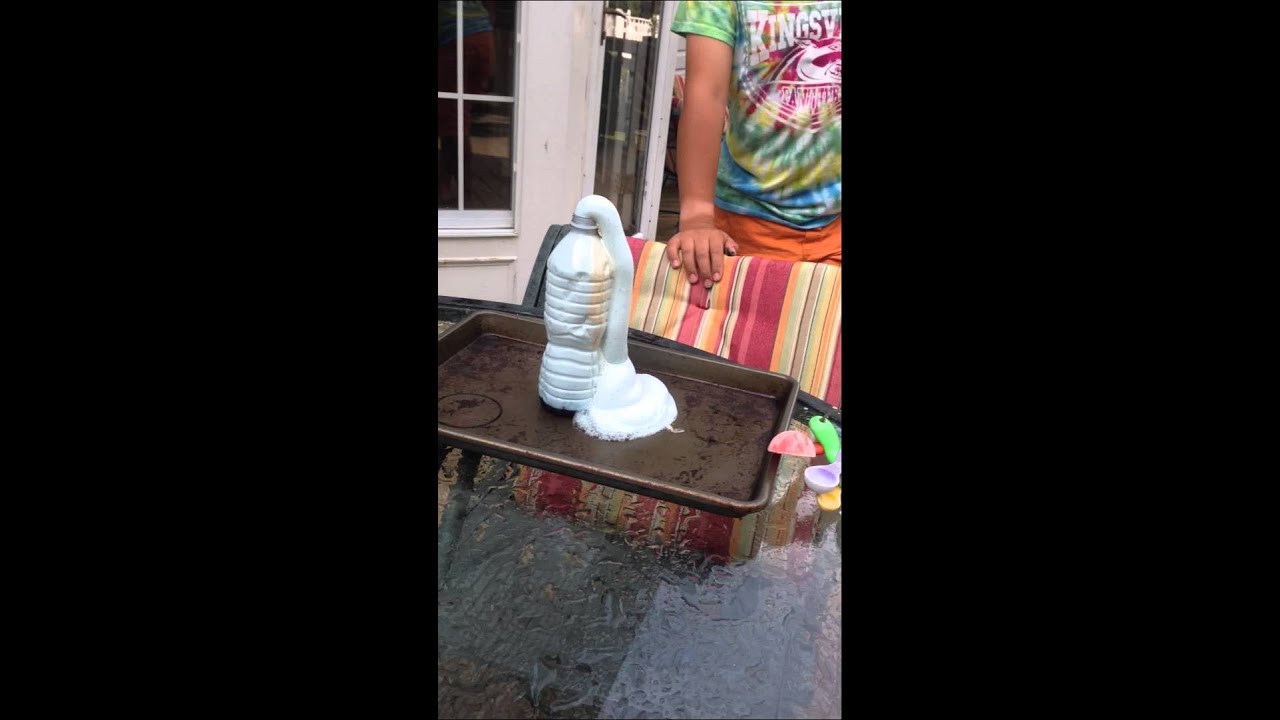 Elephant Toothpaste Chemical Reaction YouTube
