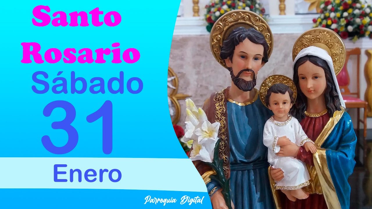 🌹Rosario de Hoy Sábado 31 de Enero del 2026🙏🕊️ - YouTube