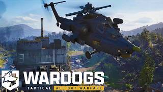 How to SAFELY LAND a HELICOPTER with NO Tail Rotor in WARDOGS