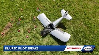 Pilot says he barely had time to react before plane crashed in Jaffrey