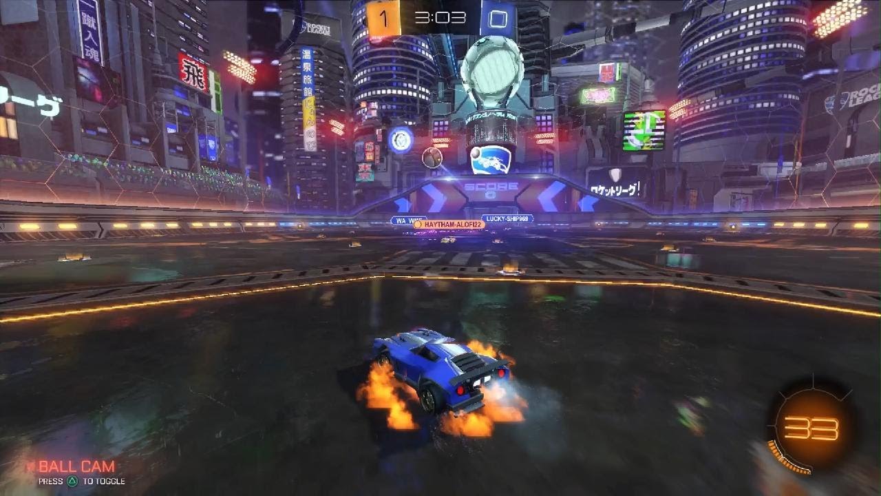 Rocket League_بس تطورت في الطيران 😃