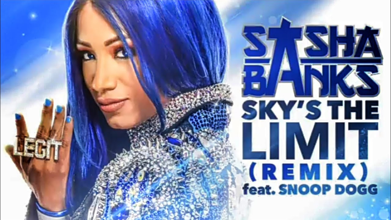 WWE Sasha Banks  Skys The Limit entrance theme