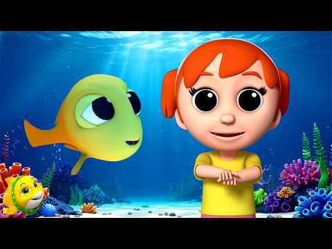 Baby Sharks Song Machali Jal Ki Rani Hai, मछली जल की रानी है, Hindi Nursery Rhymes for Kids