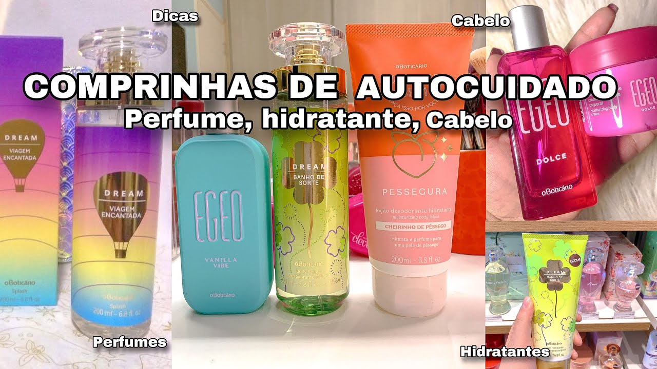 VLOG COMPRINHAS DE AUTOCUIDADO E PERFUMARIA 💗🧖🏻‍♀️oboticário, banho✨