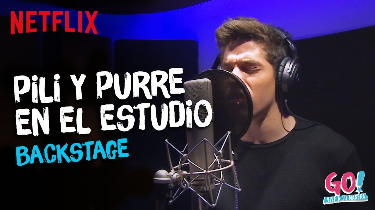 Go! Vive a tu manera - Backstage Pili y Purre en el estudio
