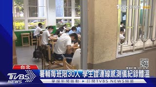 北市「暑輔」分流重啟 9/1開學「直笛.籃球」仍禁|TVBS新聞