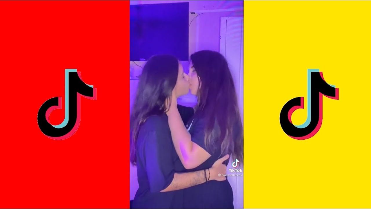 1. TikTok Lesbian Couple Blue Hair Compilation - wide 1