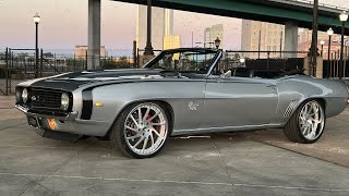 Sold 1969 LS Convertible Camaro Restomod. CALL 9168567931 or VICTORYLAPCLASSICS.NET