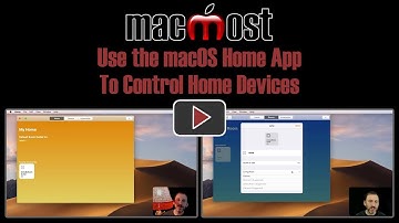 Use the macOS Home App To Control Home Devices (MacMost #1777)