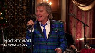 ROD STEWART Let It Snow ! LIVE ⭐ Waiting For Christmas