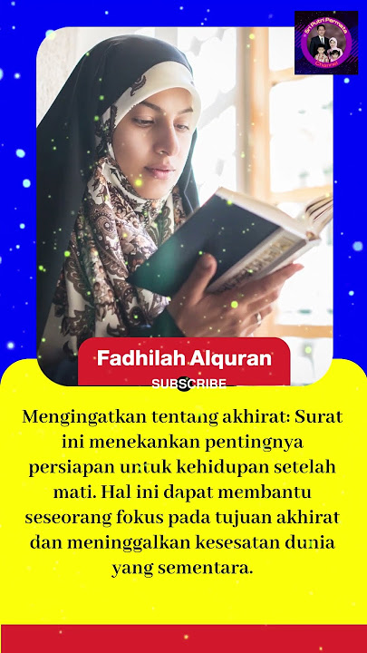 Apa saja fadhilah atau keutamaan surat An Nazi'at