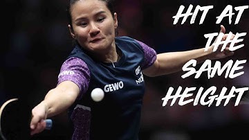 Transitioning Between Smooth Forehand and Pips Backhand with Yang Xiaoxin | Table Tennis Tutorial