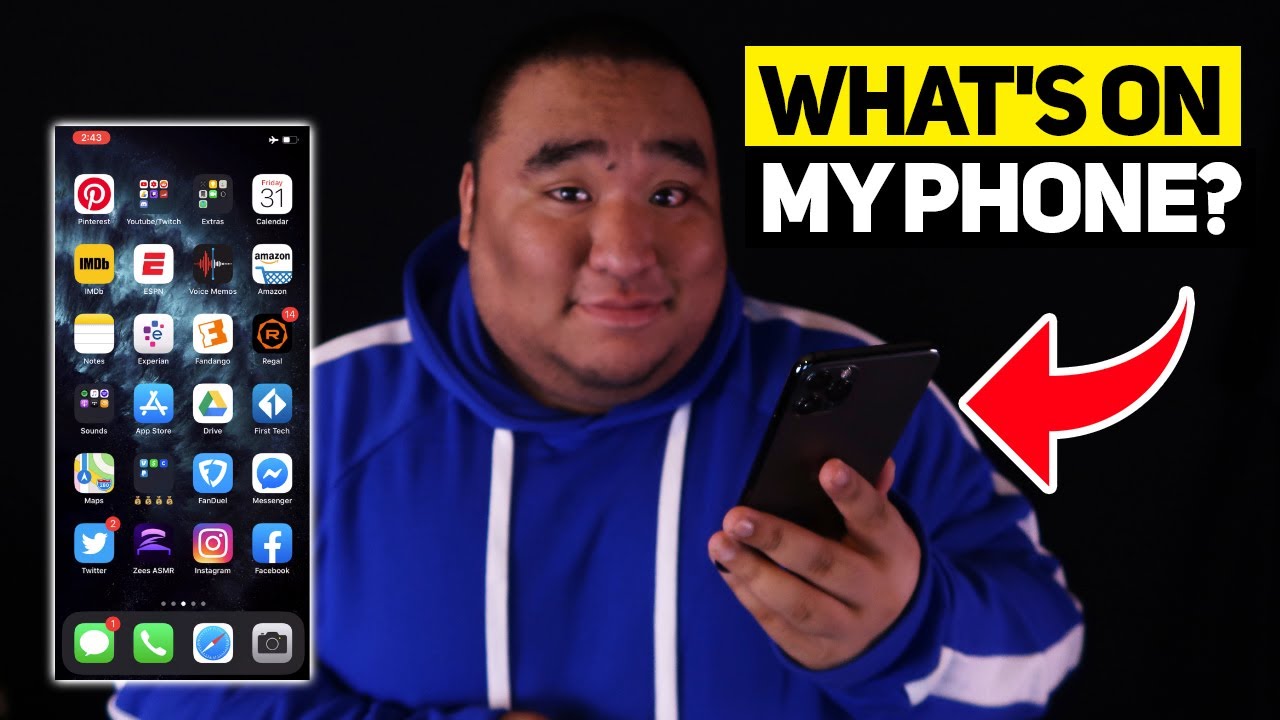 ASMR | What's On My Phone? (Whispered)