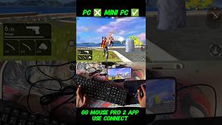 PC ❎ MINI PC ✅ KEYBOARD AND MOUSE WITH GG MOUSE PRO 2 APP #minipc #pc #pcgaming #ggmousepro2 #viral
