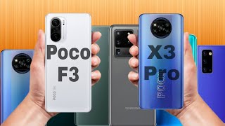 Xiaomi Poco F3 vs Xiaomi Poco X3 Pro || animated comparison ||