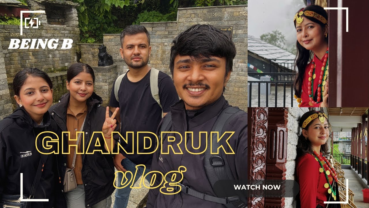 Our Pokhara to Ghandruk Trip Didn’t Go as Planned 😅 | Weather Failed But Fun Didn’t!