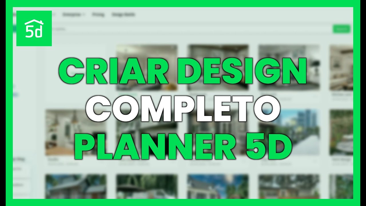 Como criar um design completo com o Planner 5D passo
