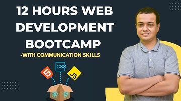 🔴 12 hours Web Development Bootcamp with Communication Skills