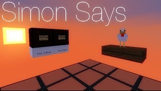 Minecraft Simon Says [Minigame]