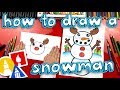 How To Draw A Snowman (Folding Surprise)