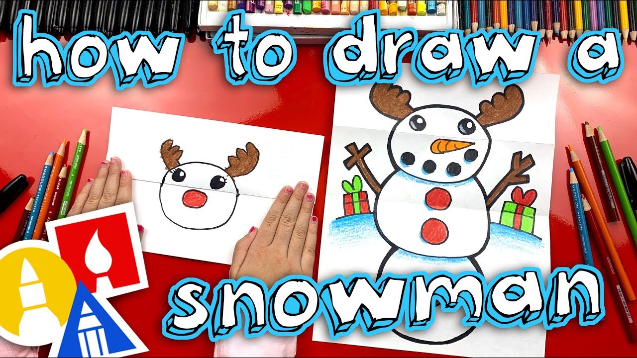 Kids Can Draw: Easy Snowman for Ages 4,5,and 6 (patron spots available) 