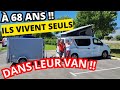  van tour   visite de notre van amnag 69 ans ils voyagent  2  bord de ce van dexception