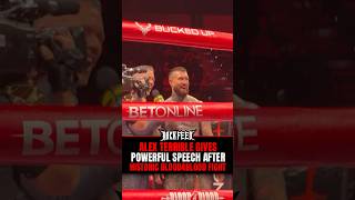 Alex Terrible Gives Powerful Speech After Historic Blood4blood Fight