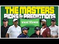 2024 masters picks predictions and betting odds  how to bet the 2024 masters tournament  tee time