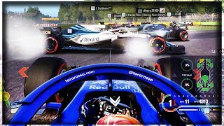 HOLY CARNAGE?! - F1 2018 Online Funny Moments - MY FIRST EVER ONLINE RACES! screenshot 4