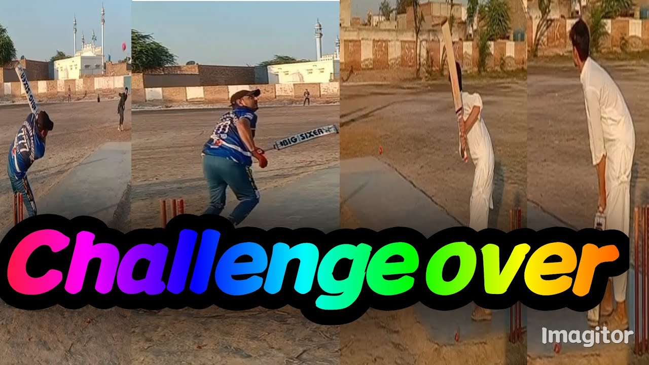 Tape Ball Match Big Challenge match Over challenge match Tape