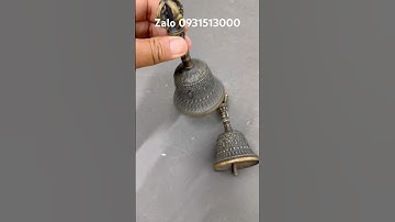 Chuông đồng #đồcổcầnthơ #dogothuhuyen #đồcổ #phongthuy
