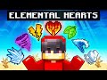 Cash has ELEMENTAL Hearts in Minecraft!