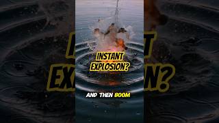 This Metal Explodes… When It Touches Water 💥 #chemistry #discovery #science #mindblowing #facts